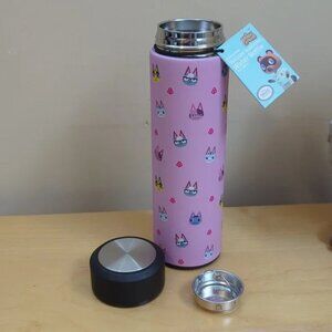 Animal Crossing 17oz, Insulated, Stainless Steel, Leak Proof, Water Bottle NEW
